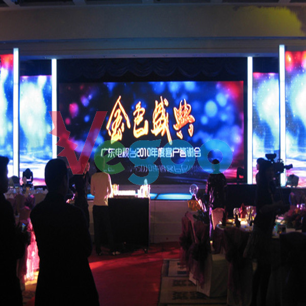 Super Light Stage LED Screens 3.91mm Video Wall Led Display Noiseless