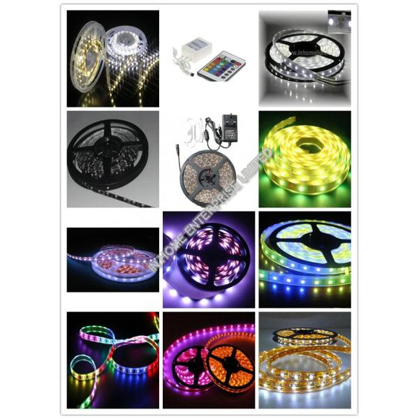 White / Purple IP68 3528 SMD Flexible LED Strip Lights for Home