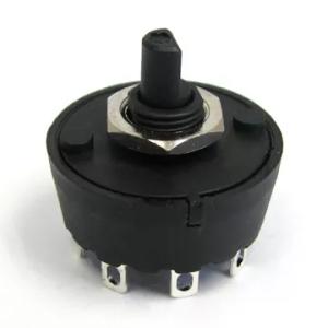 Wholesale Juicer 29mm Continuous Rotary Switch 6A 1 Pole 12 Way Rotary Switch Fan from china suppliers