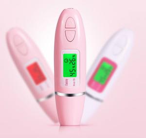 China Oil Moisture Meter Digital Skin Analyzer Monitor Tester Sensor Home Use on sale