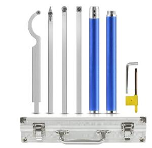 China 8pcs Set Carbide Lathe Tools With Aluminum Alloy Handle For Woodturning on sale