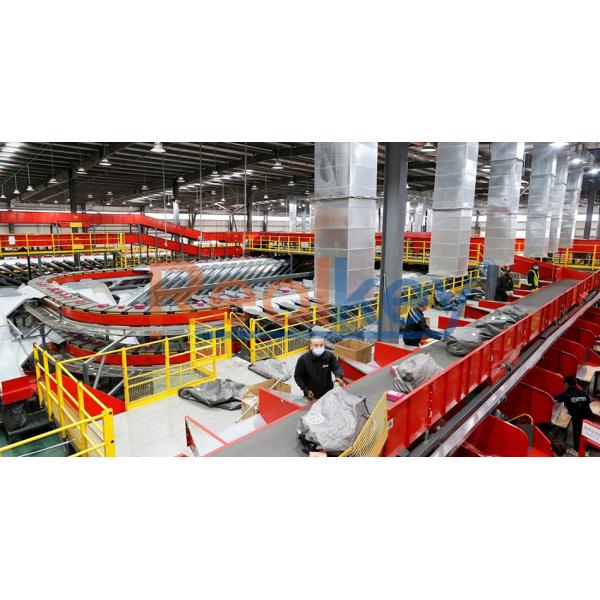 High Flexible Design Parcel Conveyor Belt Modular Conveyor System For Packaging Industry