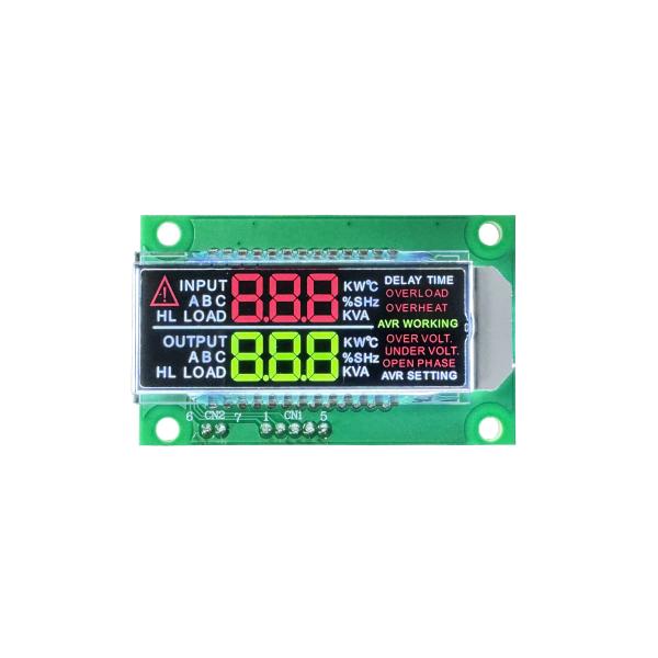 Quality VA Negative LCD Module Monochrome Black Screen Color Segments COB+PIN for sale