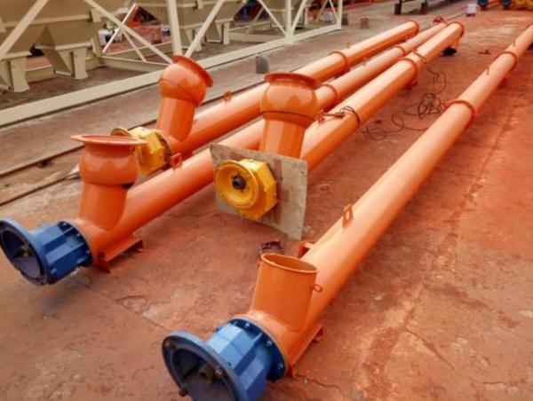 Quality 300 r/min Screw Feeder Automatic Concrete Block Making Machine for sale