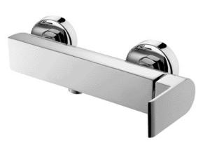 Wholesale Chrome Brass Single Handle Shower Mixer Faucet Wall Mounted from china suppliers