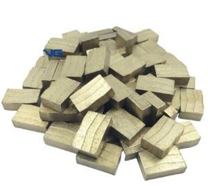 China M Shape Diamond Segment for Cutting Granite and Sandstone High Frequency Brazed Welding on sale