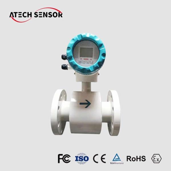 Quality Atech OEM High Stable Digital Display Mechanical Water Flow Meter Electromagnetic Flow Meter for sale