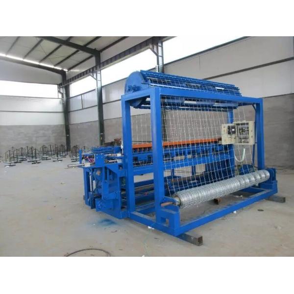 Wholesale Fixed Knot Cattle Fence Mesh Making Machine , Automatic Field Fence Machine from china suppliers