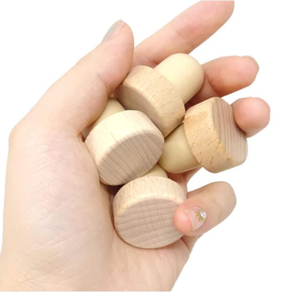 Glass Wine Bottle Cork Stopper Sale Wine Bottle Cork Stopper with Wooden Bottle Stopper