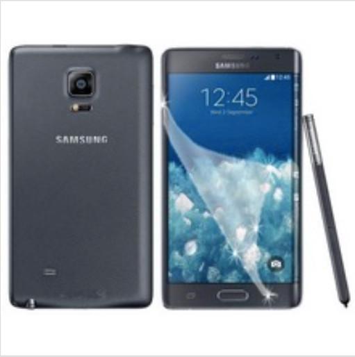 Quality OEM Anti-Glare/Anti-Fingerprint/high clear screen protector for samsung galaxy note edge for sale