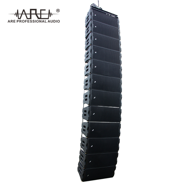 ARE AUDIO dual 12 inch passive crystal-clear DJ outdoor line array speaker sets line array systems for club DJs