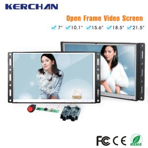 Wholesale 7 Inch Open Frame LCD Display , Motion Sensor LCD Monitor Desktop Mount from china suppliers
