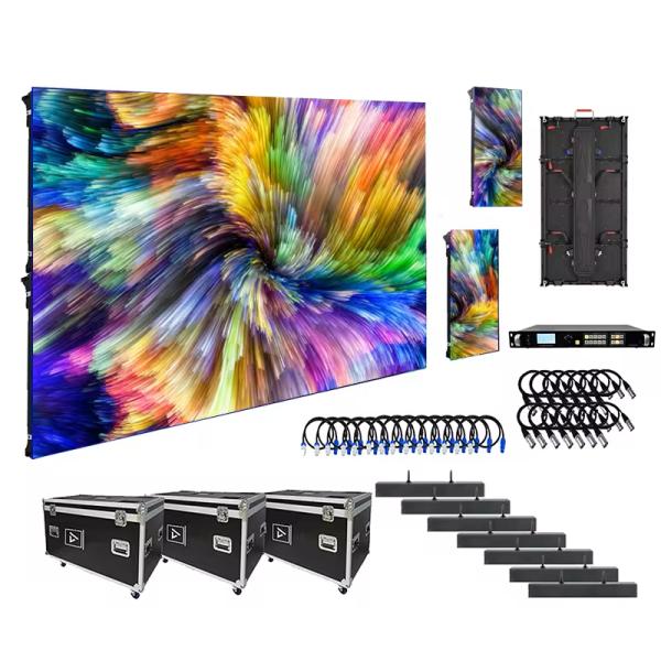 Outdoor RGB Led Screen Display Panel Board Rental Diecasting Aluminum