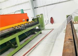 China Heavy Duty Hexagonal Wire Netting Machine Width 2200mm 3kW For Gabion Mesh on sale