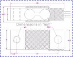 Miniature weight sensor arduino 2kg 3kg 5kg 10kg small load cell sensor