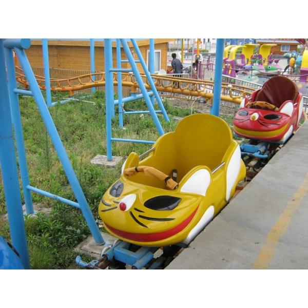 8KW Thrilling Crazy Mouse Ride CE Certification 1 Year Warranty For Family