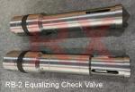 API Plug Cap Wireline Lock Mandrel With Equalizing Check Valve