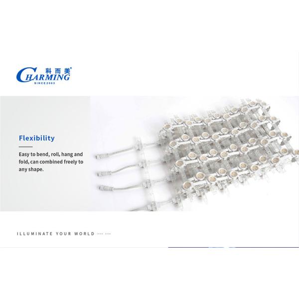 P85MM IP67 Outdoor LED Mesh Screen AC180-240V Waterproof Durable