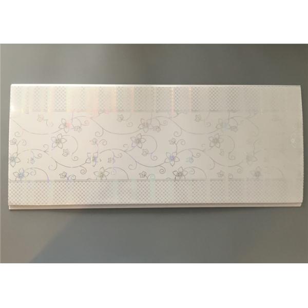 Flower Design Plastic Ceiling Sheets , Waterproof Ceiling Panels Pvc 30cm×7mm