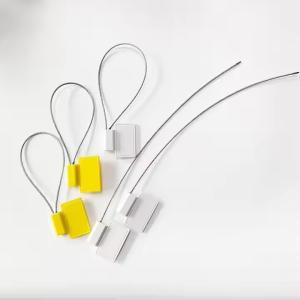 China 13.56MHz NFC Seal Tag NTAG213 Chip Anti Theft RFID Cable Tie Tag Self Locking on sale