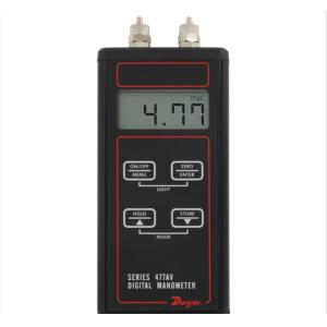 China Dwyer 477AV-000 Digital Pressure Gauge 80mm Differential Pressure Manometer on sale