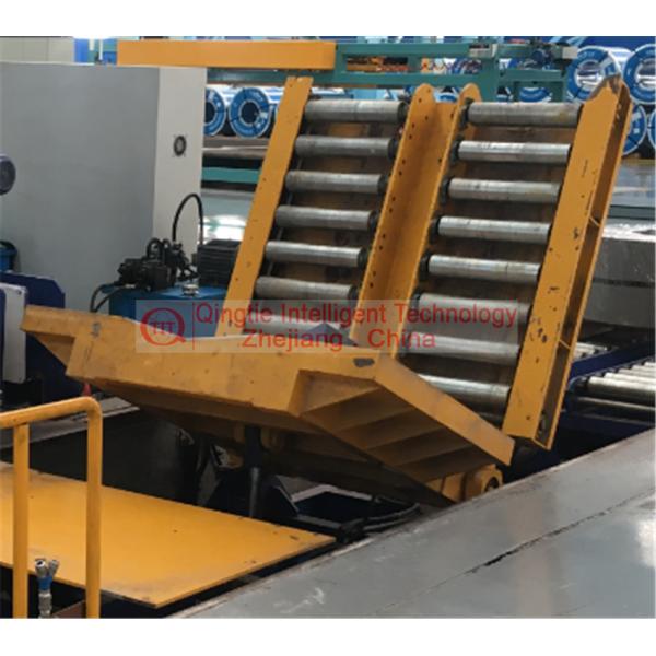 Industrial Vertical Coil Packaging Line For Steel / Copper / Aluminum Coil
