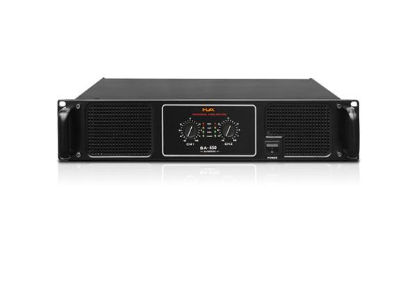 Quality Multi channel Professional Power Amplifier 2U 650W High Power Amplifier for sale