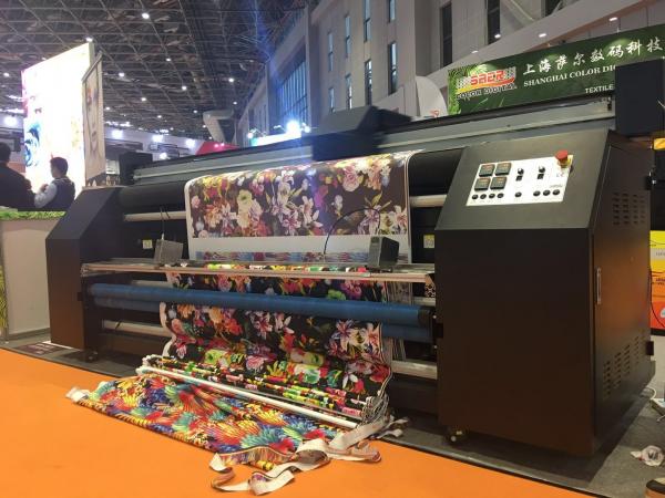 Quality Indoor / Outdoor Fabric Printing Equipment Xaar Print Heads For Home Decoration for sale