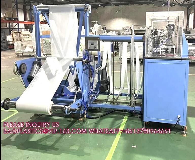 LDPE HDPE LLDPE Plastic Film Sheet Folding Machine Automatic Automatic Folding Machine