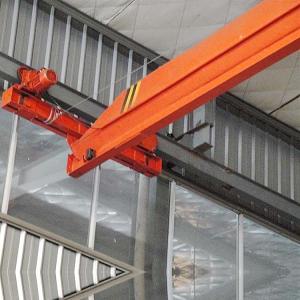 China 2T Span 12m Suspended Single Girder Eot Crane Remote Control Single Speed on sale