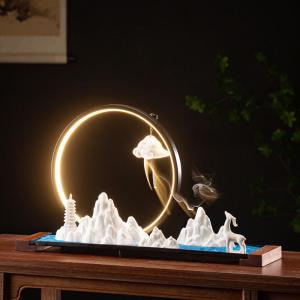 Wholesale Ceramic / Wood / Acrylic Large Decorative Table Lamp 56.5 X 31.5 X 12.2CM from china suppliers