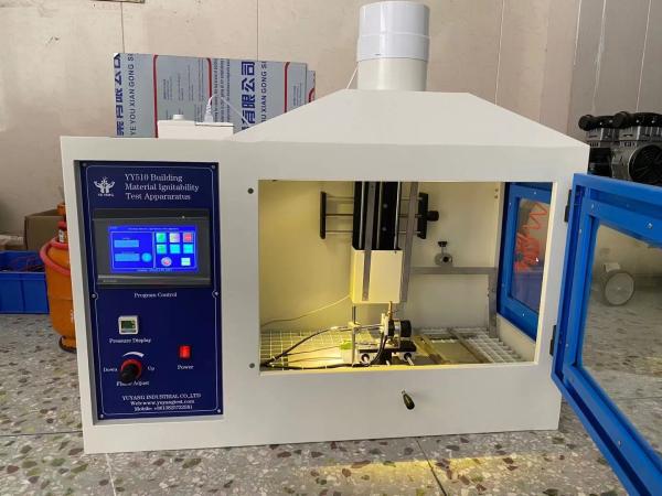 Quality Single Flame Source Building Material Flammability Testing Apparatus ISO 11925-2 for sale
