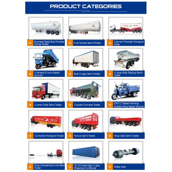 40-60T Petroleum Tanker Trailer 3 Axles Oil Tanker Truck Trailer Vehicle