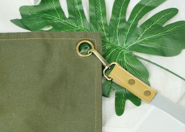 Green Color Kitchen Cooking Apron Double Straps