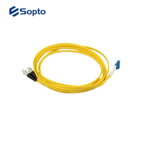 Quality 2 Core Lc To Fc Patch Cord SM Mode Available For Different Connectors for sale