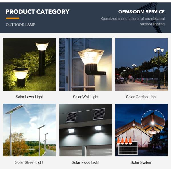 Exterior Wireless Metal Solar Wall Mounted Solar Light IP65 Waterproof For Courtyards