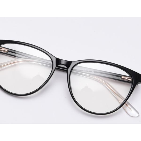 BSCI Round Optical Eyeglasses TR90 Frames Glasses Plain Lens