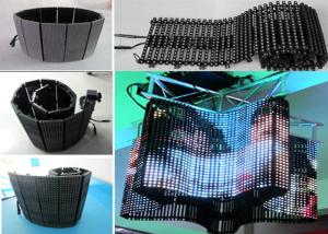China Super Slim Flexible LED Screen Full Color SMD LED Billboard Advertising Rental on sale