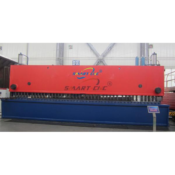6000mm CNC Guillotine Shearing Machine Whole Steel Welded Structure