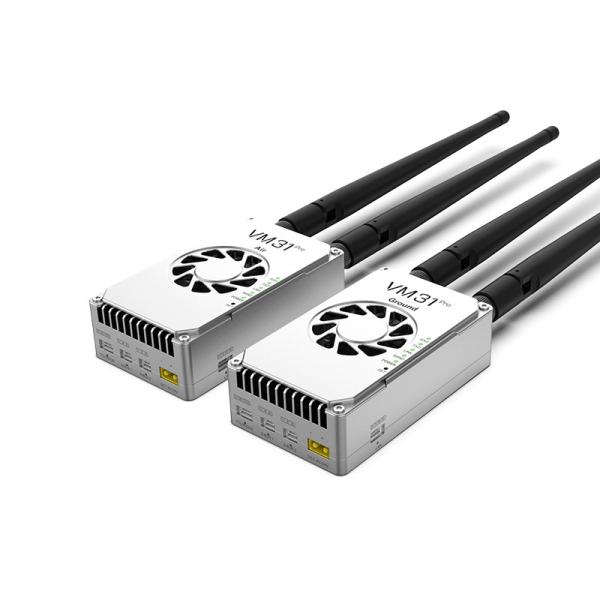 VM31PRO Video&Data&RC link has two frequencies optional(800MHz、1.4GHz) with 50km grade(air to ground) transmission range