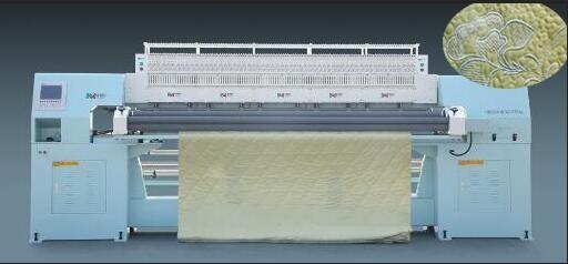 Thin Mattress Quilting Machines With Rotary Hook LCD Touch Screen Computer