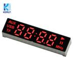 Super Red Custom 7 Segment LED Display For Audio Equipment