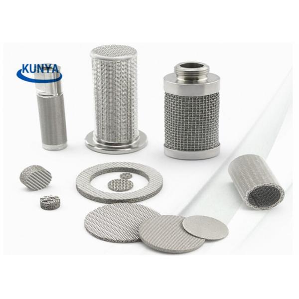 High Precision Sintered Metal Powder Filter Element 100 Micron Twill Weave