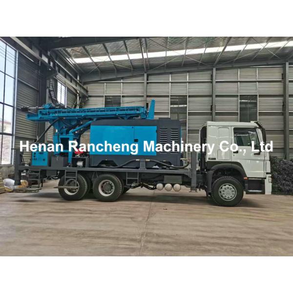 129HP Diesel Engine Water Well Drilling Rig Machine 450m Drilling Depth 500mm Dia