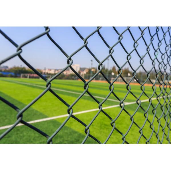 Factory Heavy Duty Chain Link Fence Galvanized Chain Link Fence Decorative Mesh With Garden