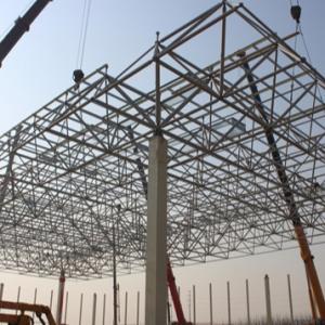 China Prefab Design Warehouse Light steel factory shed Galvanized on sale