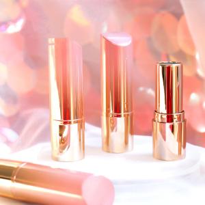 Wholesale Rose Gold Empty Lipstick Tube ound Container luxury lipstick tube from china suppliers