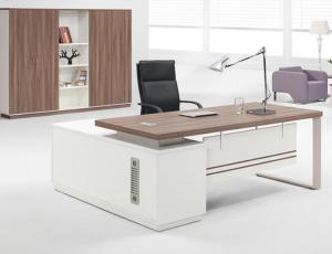 Wholesale L Shaped Desk Set With Hutch Executive CEO Manager Desk Modern from china suppliers