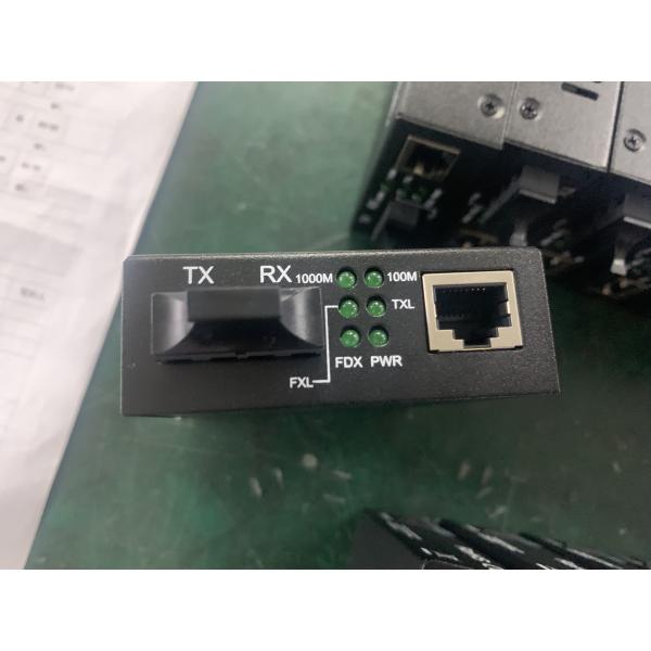 Multimode Media Converter Gigabit Network Dual Fiber 850nm Unmanaged DC5V