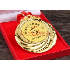 65mm Diameter Kids Metal Medals , Personalized Metal Sports Souvenirs